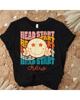 Head Start Crew Teacher Early Childhood Education Preschool Shirt Unisex Standard T-Shirt black s